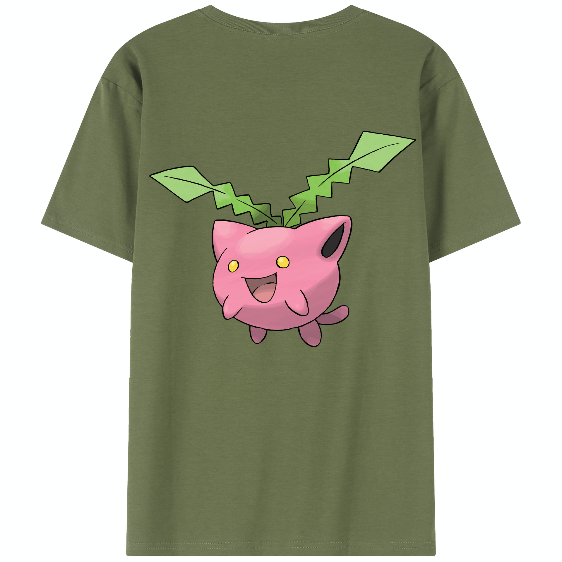（画像用） ポケットモンスター Pokémon 綿100％半袖Tシャツ（背面プリント）
